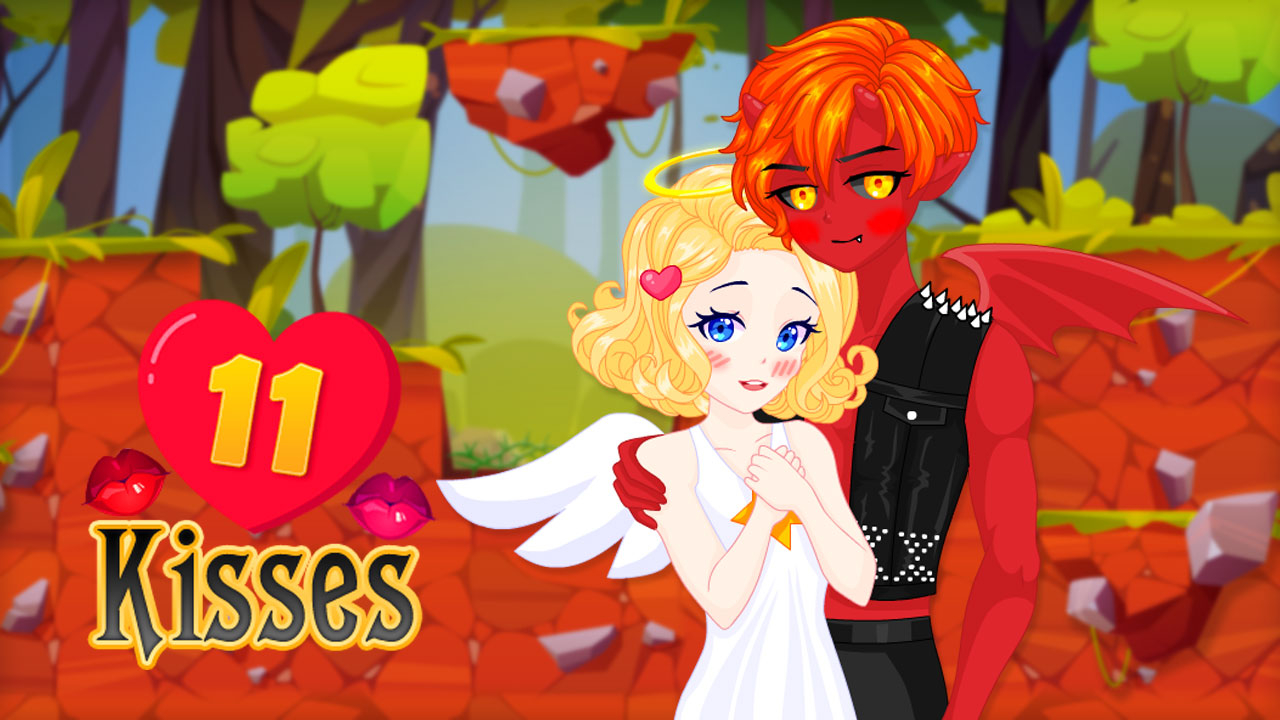 Free Online Play 11 Kisses Games