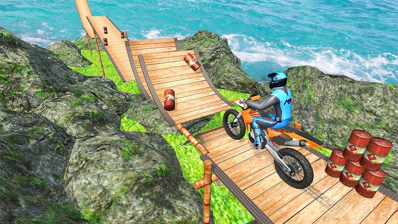 Free 3D Crazy Imposible Tricky BMM Bike Racing Stunt Mobile Game Instantly