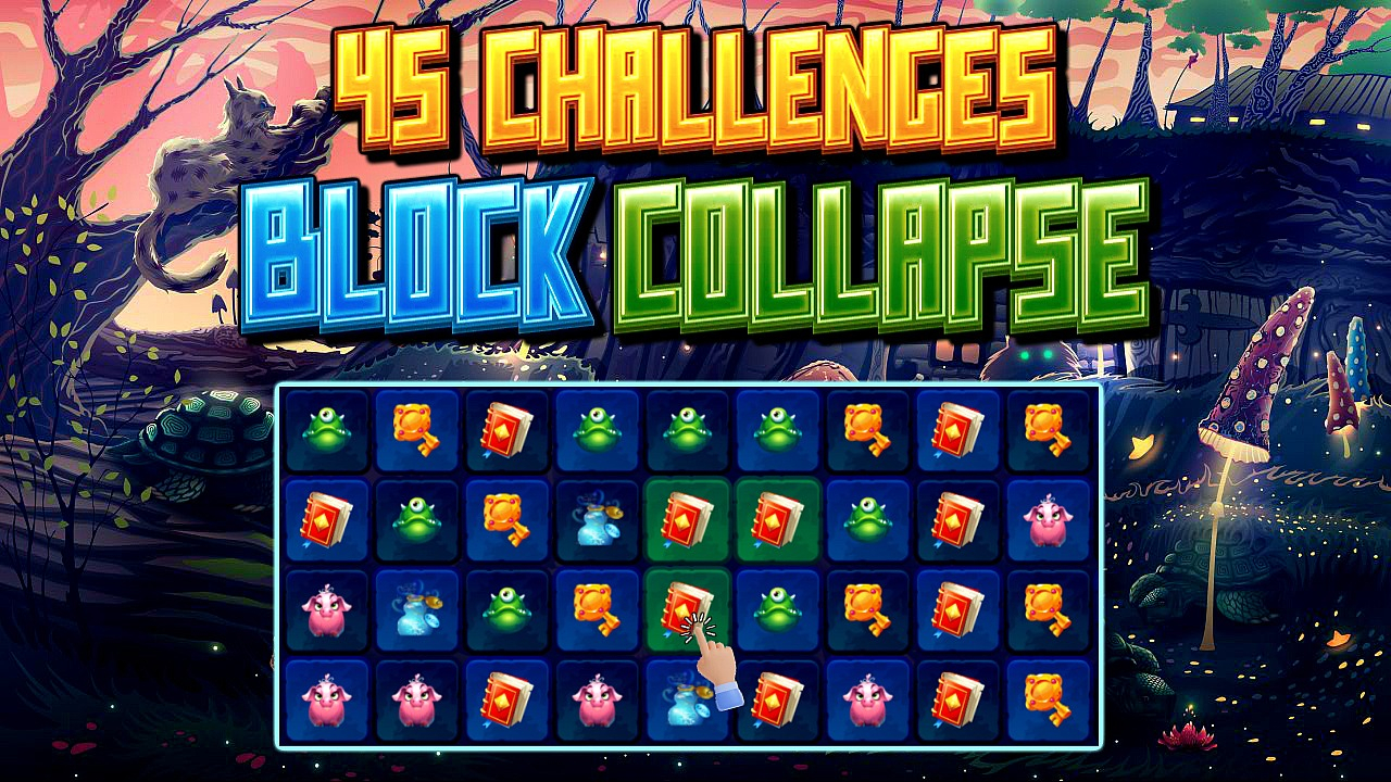 Play 45 Challenges Block Collapse Game Free Android