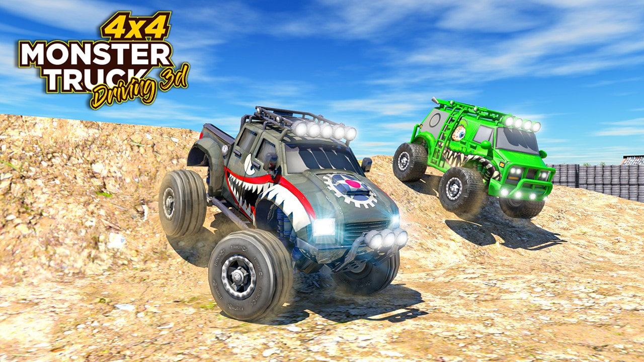 Free Online 4x4 Monster Truck Driving 3d Games Now