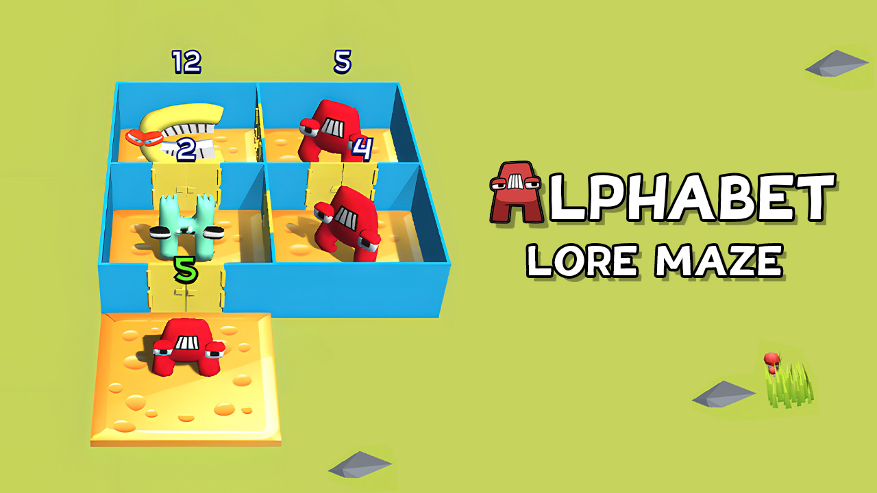 Play Alphabet Lore Maze Free Phone Mobile Game