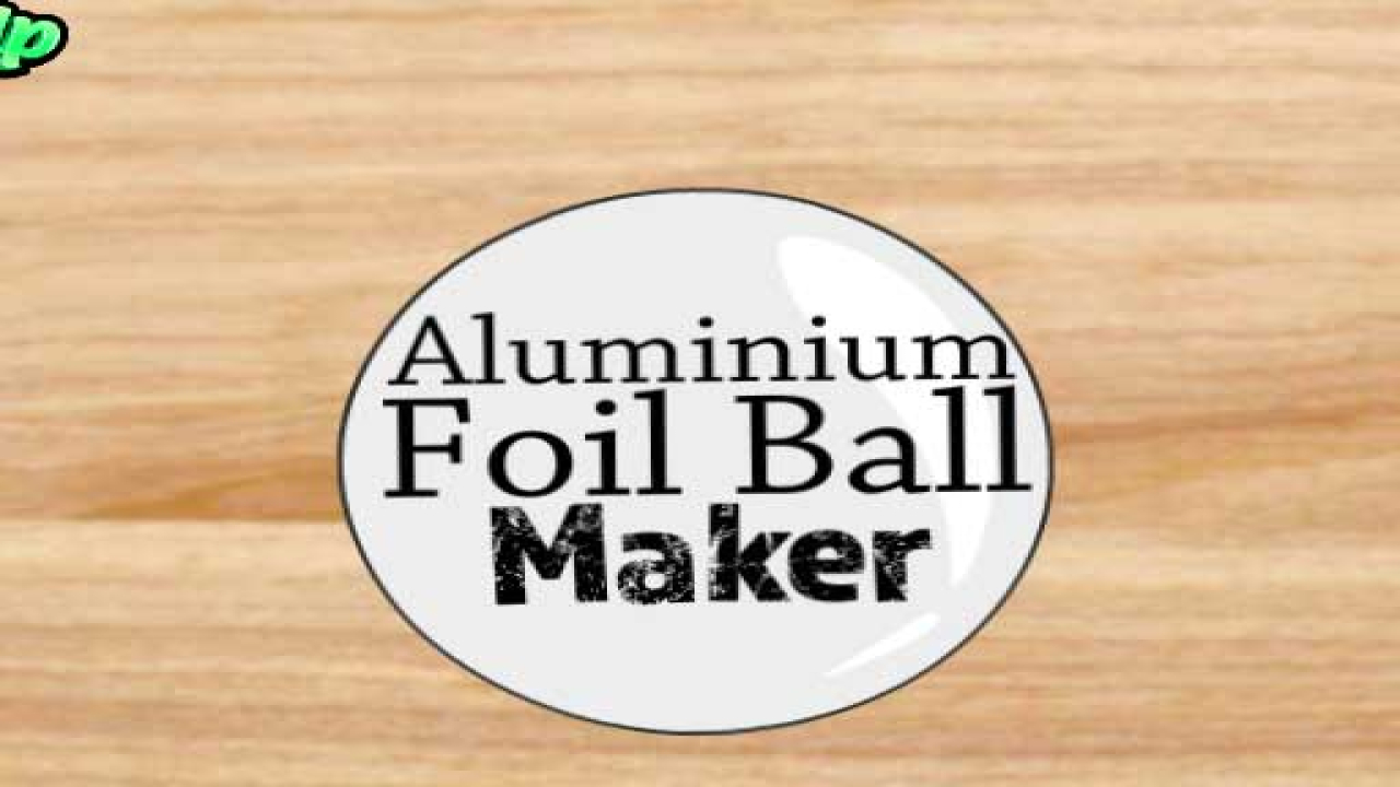 Play Free Aluminium Foil Ball Maker Game Laptop