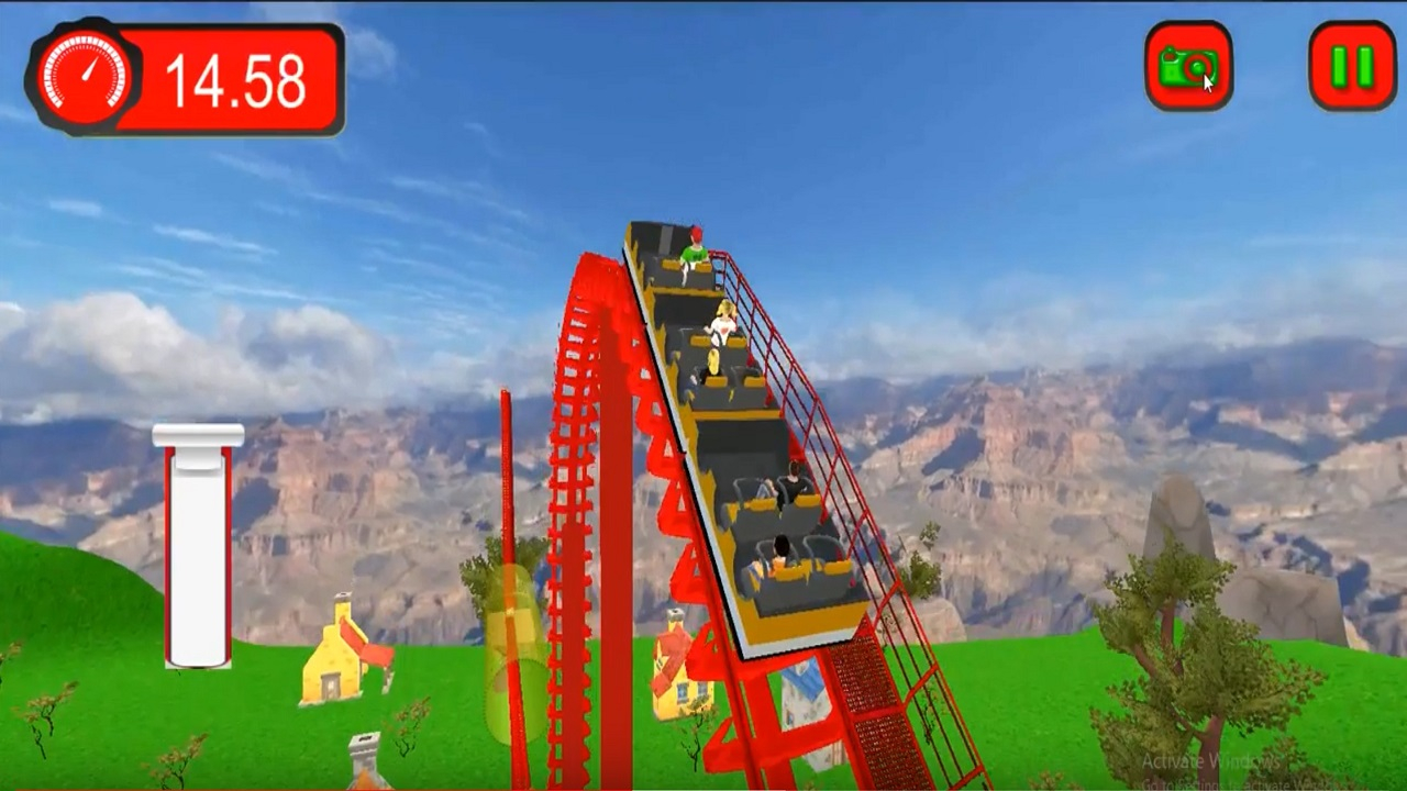 Play Amazing Park Reckless Roller Coaster 2019 Online Game PC