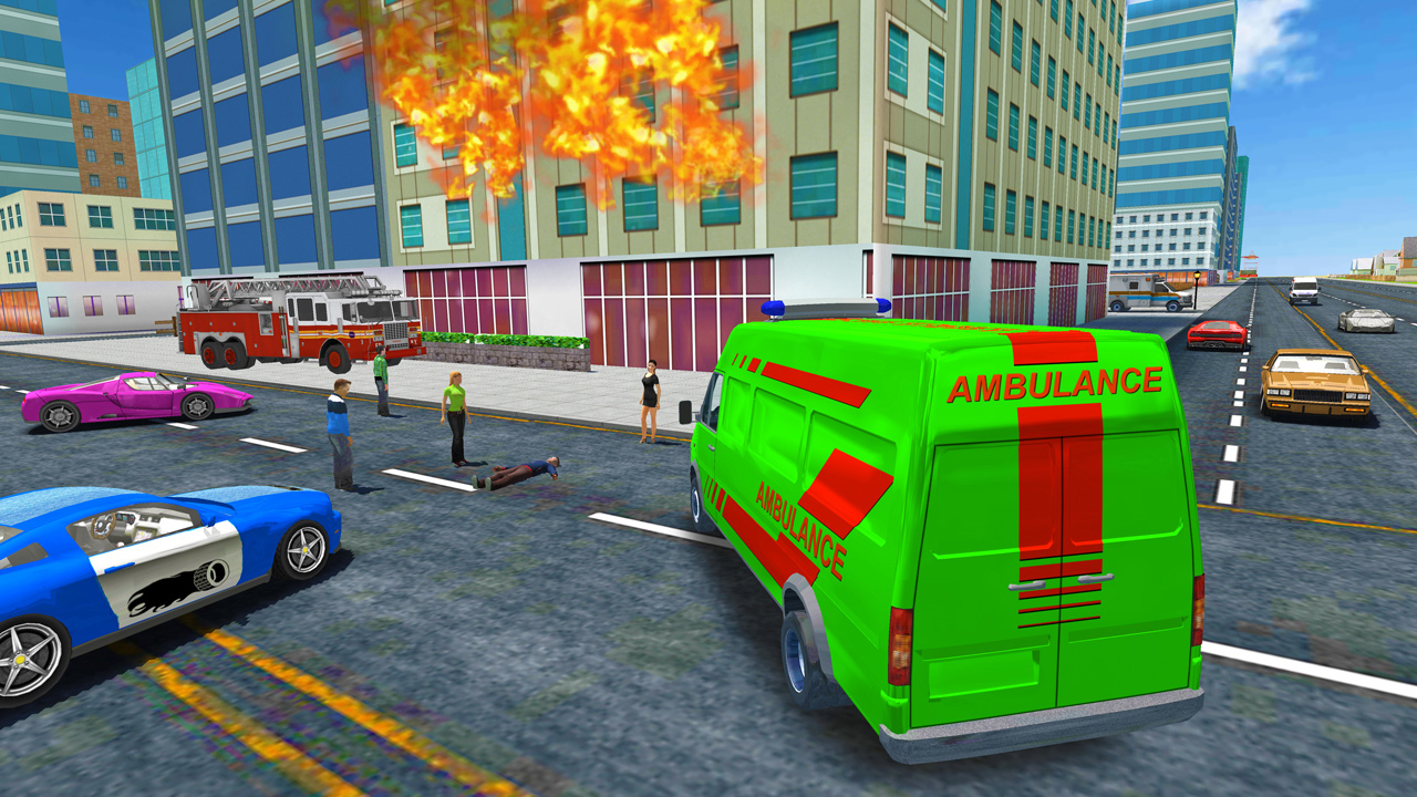 Play Ambulance Simulators: Rescue Mission Free Game For PC Now
