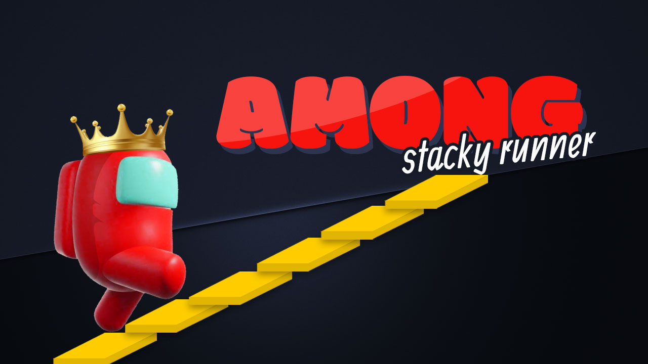 Play Free Among Stacky Runner Game On Mobile