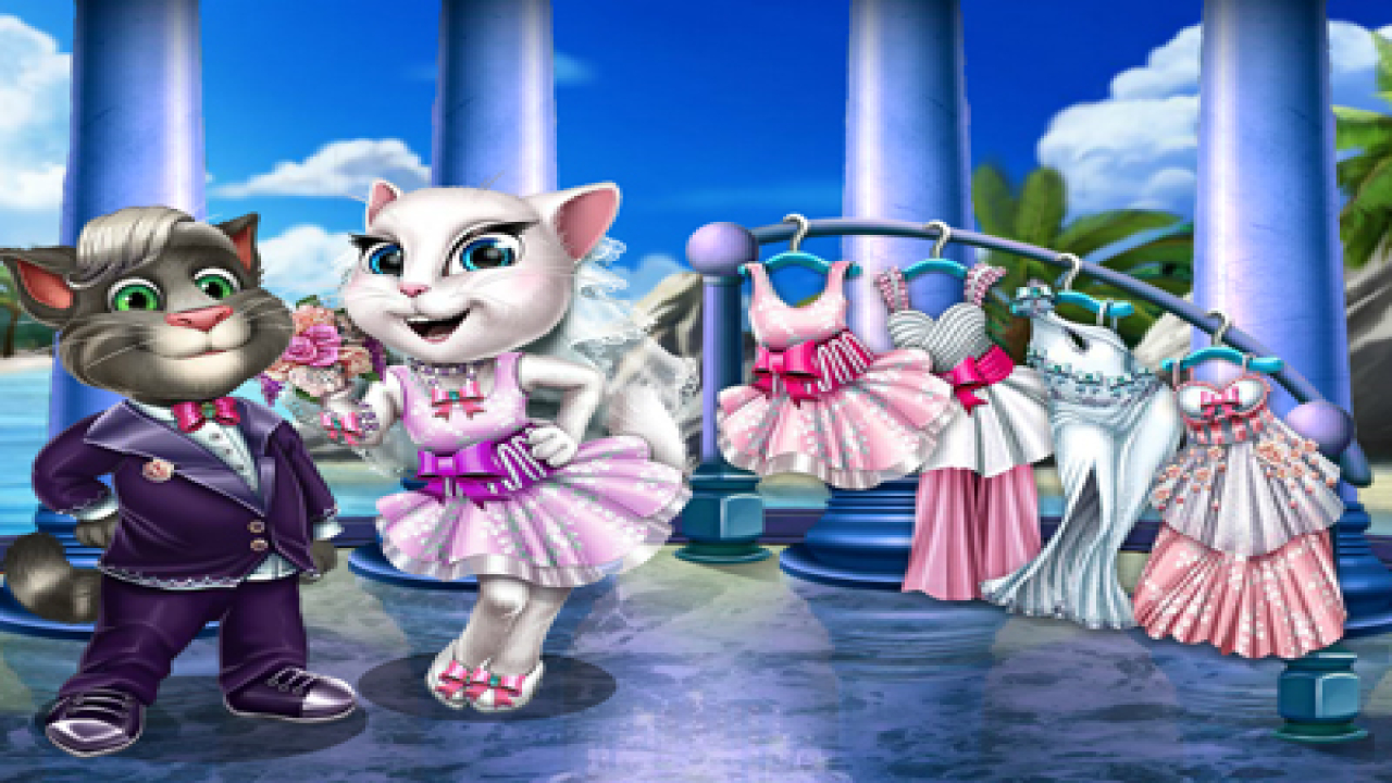 Play Free Games Angie Summer Wedding Online