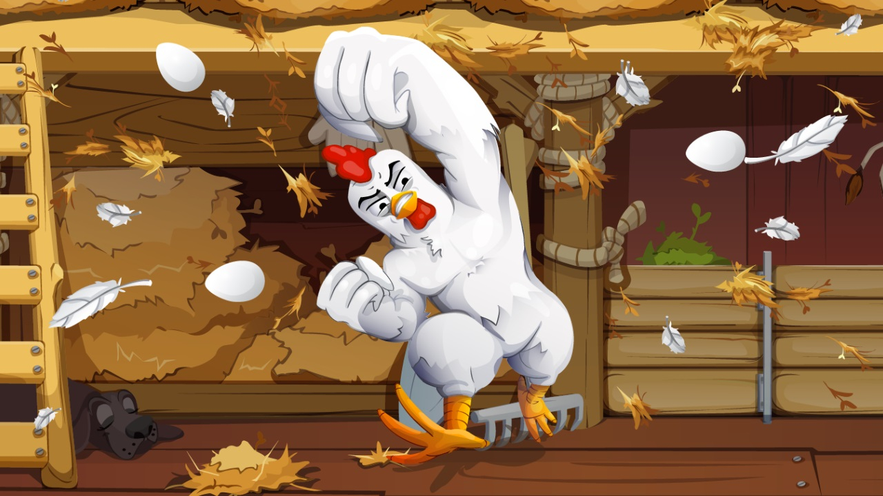 Play Free Angry Chicken Egg Madness PC Game Online