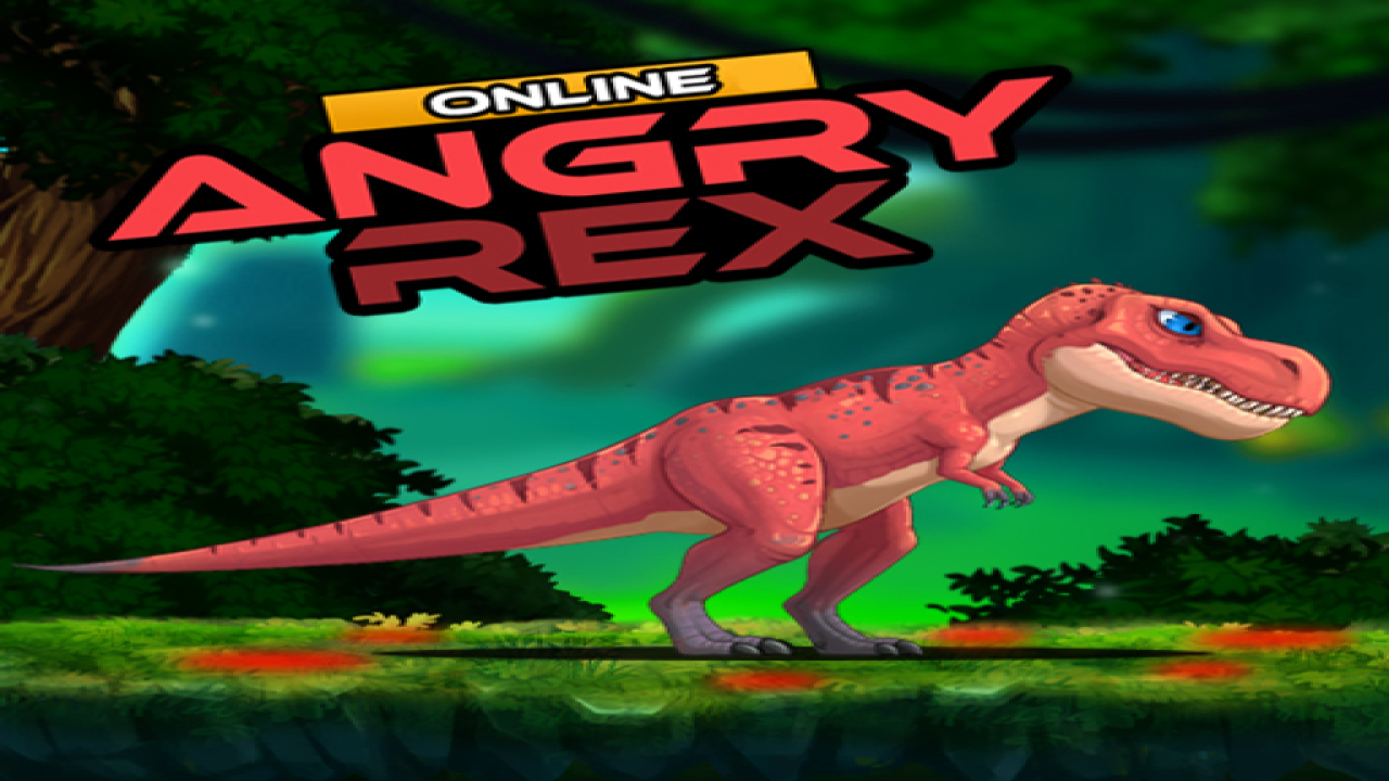 Play Angry Rex Online Mobile Game Anytime