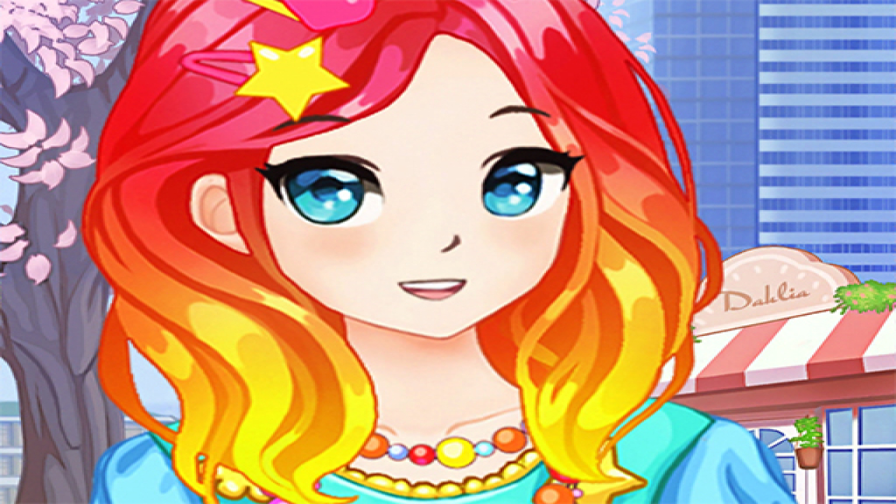 Play Anime Kawaii School Girls Dress Up Free Android Game Online