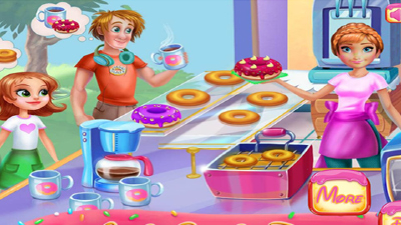 Play Free Annie Cooking Donuts Game Free Online