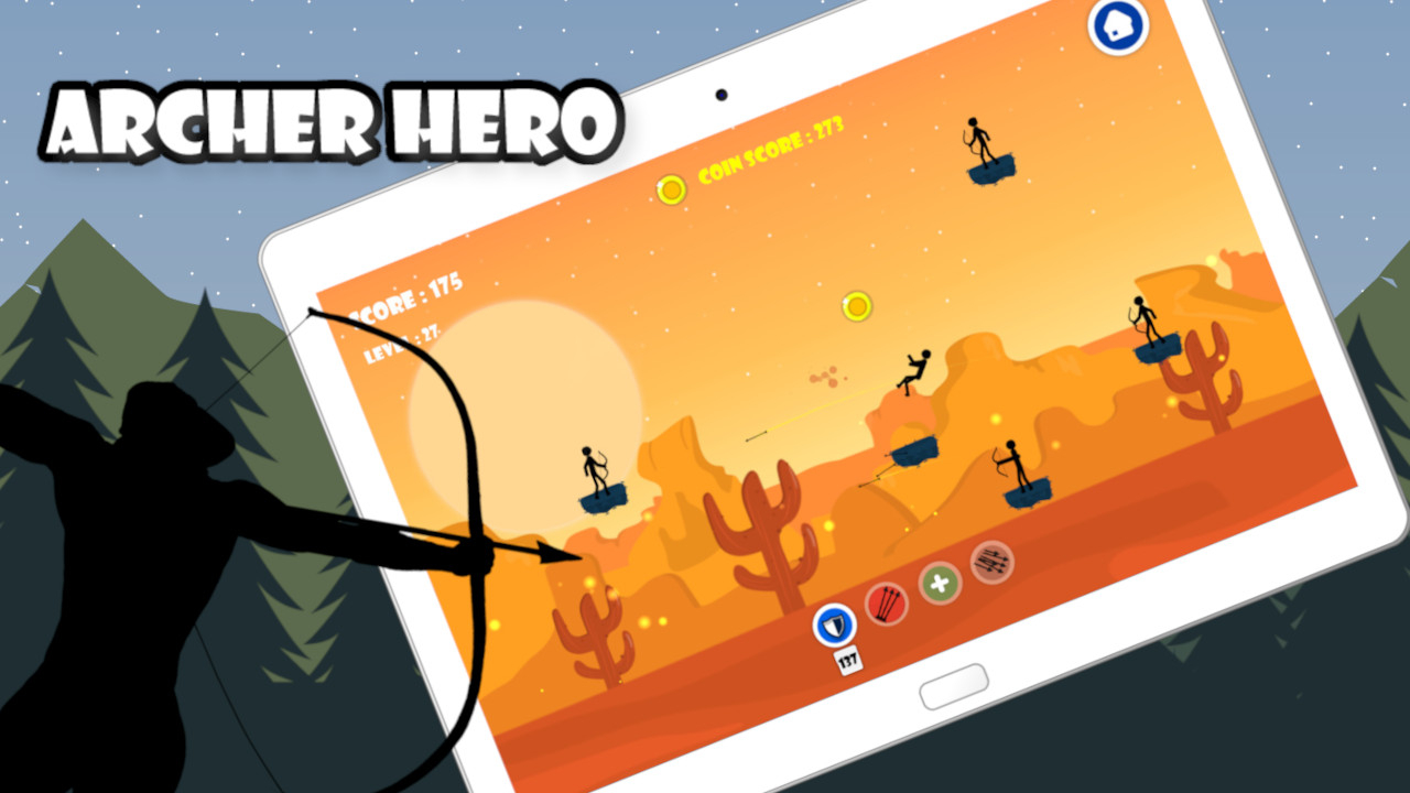 Play Free Game Archer Hero iOS Online Now
