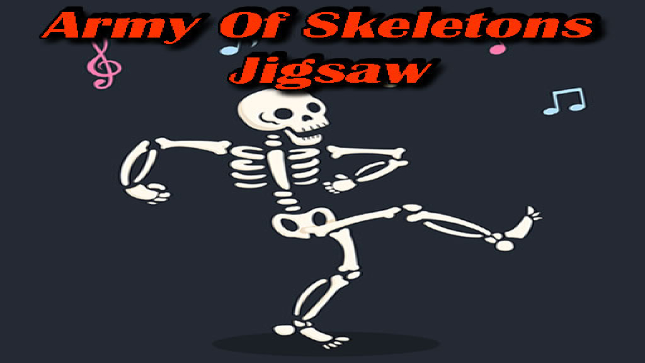 Play Army Of Skeletons Jigsaw Game Free Online Now