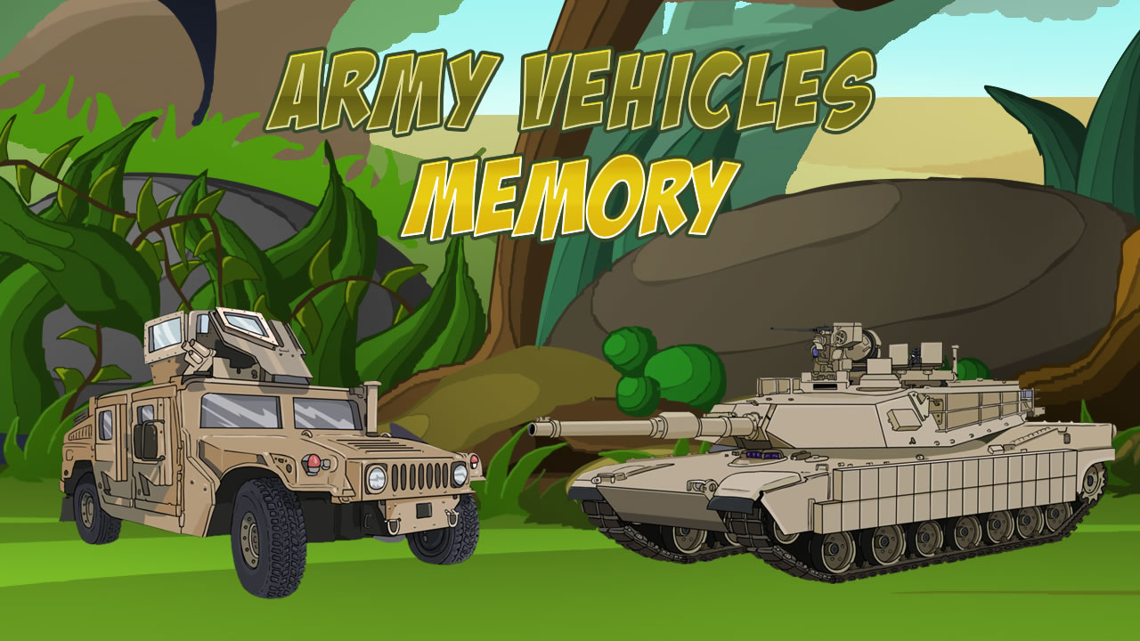 Play Army Vehicles Memory Online For Free Now