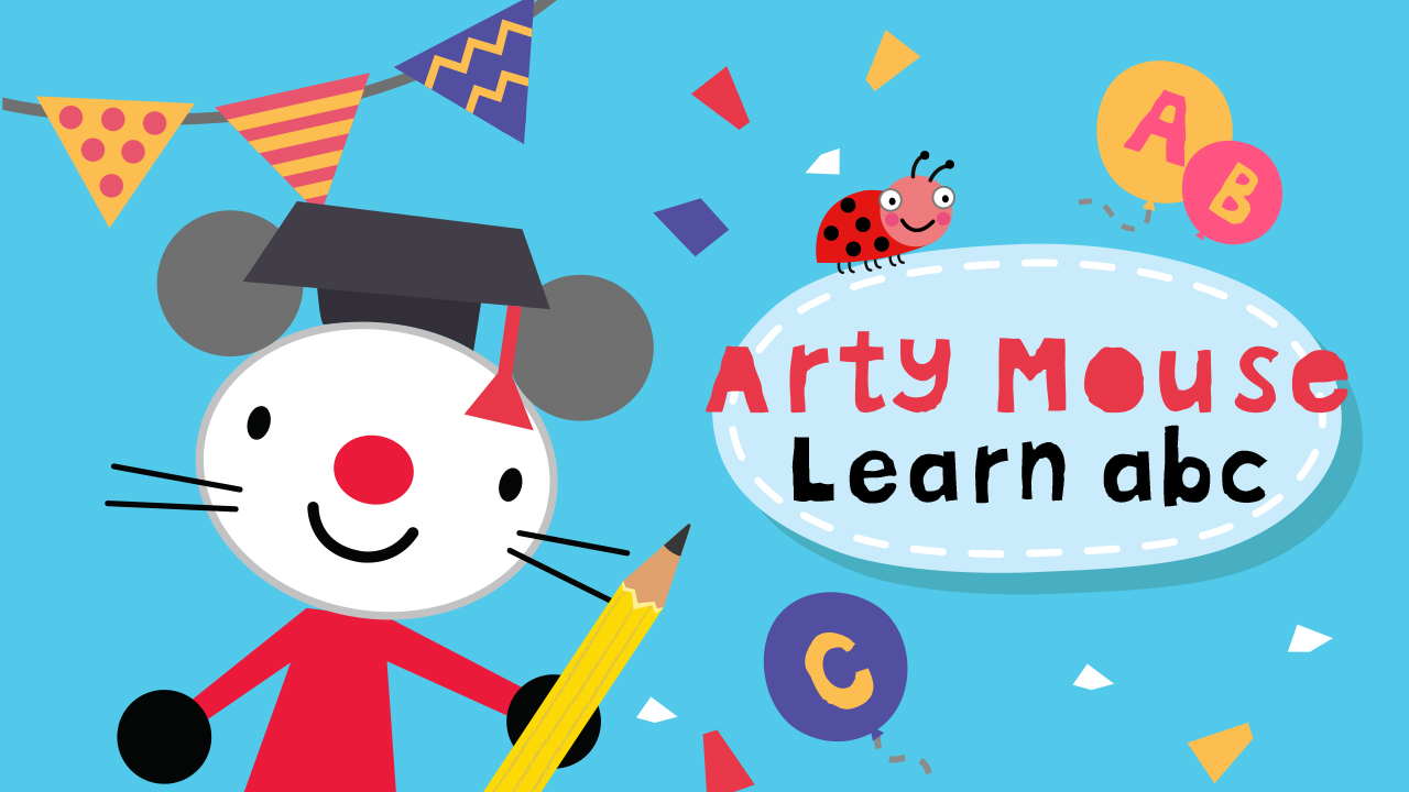 Play Free Arty Mouse Learn ABC iOS Game Online Now
