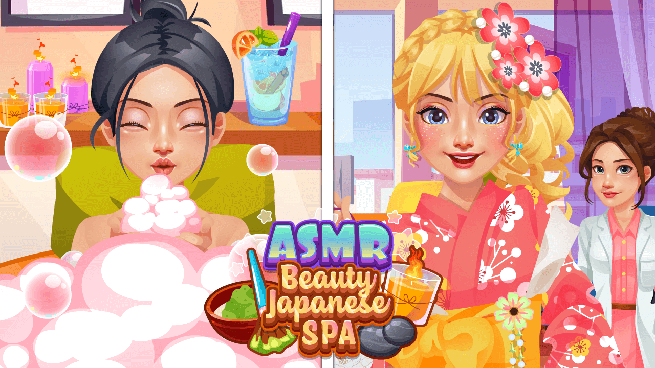 Play Free ASMR Beauty Japanese Spa iOS Game Online