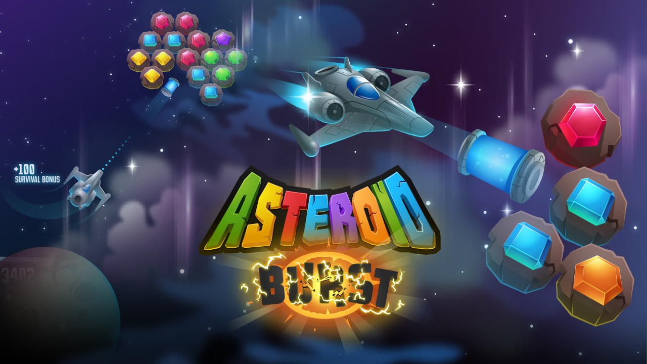 Free Asteroid Burst Online Game For Phone
