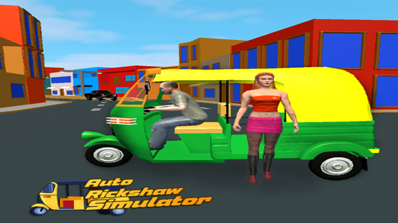 Play Auto Rickshaw Simulator Online Mobile Game