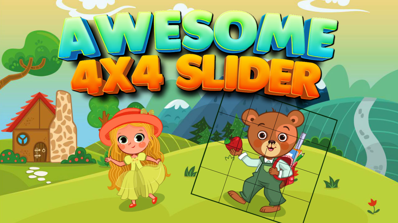 Free Awesome 4x4 Slider Game No Login
