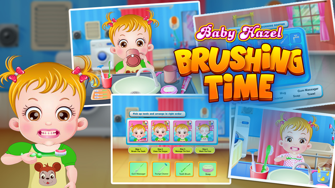 Free Baby Hazel Brushing Time Online Game Mobile Free