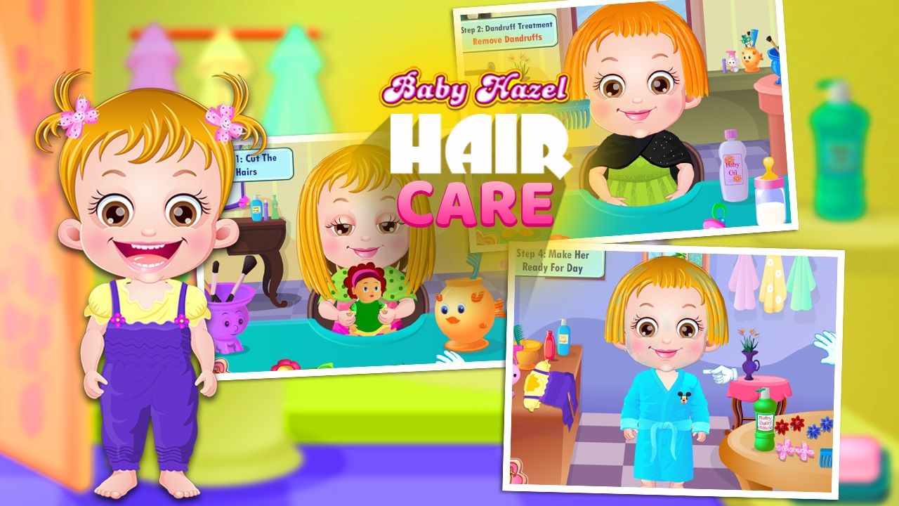 Play Baby Hazel Hair Care Game Free No Login Online
