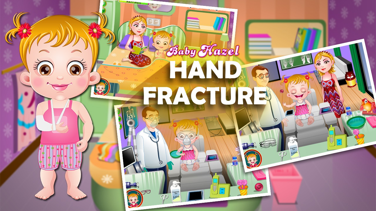 Play Baby Hazel Hand Fracture Game Free No Login Online