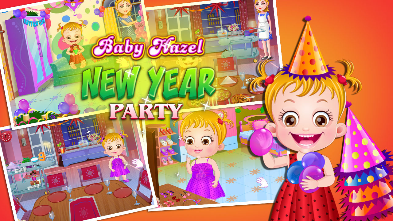 Play Baby Hazel New Year Party Free Game Now