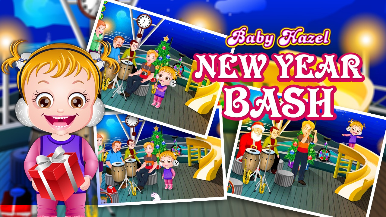 Free Baby Hazel NewYear Bash Online Game Now Free