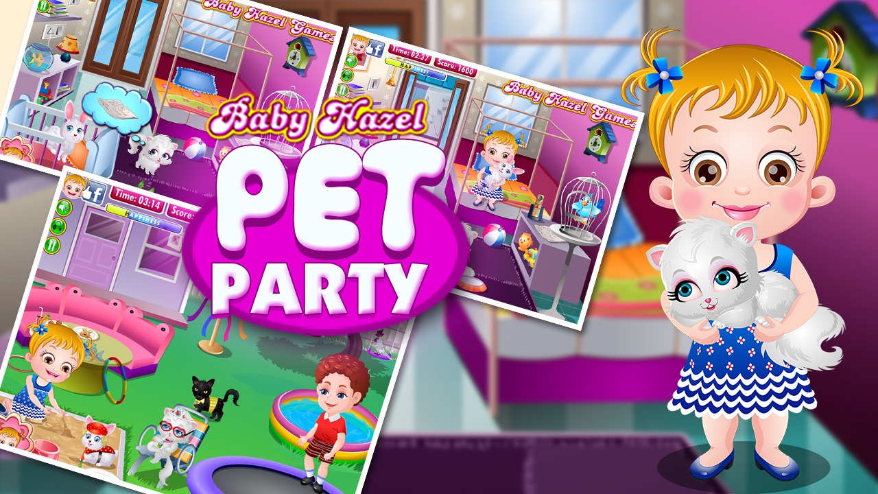 Play Baby Hazel Pet Party Online No Login