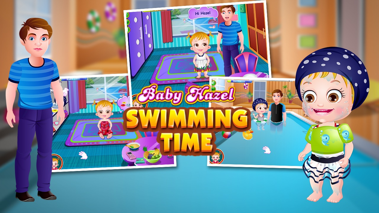 Play Baby Hazel Swimming Time Mobile Game Right Now