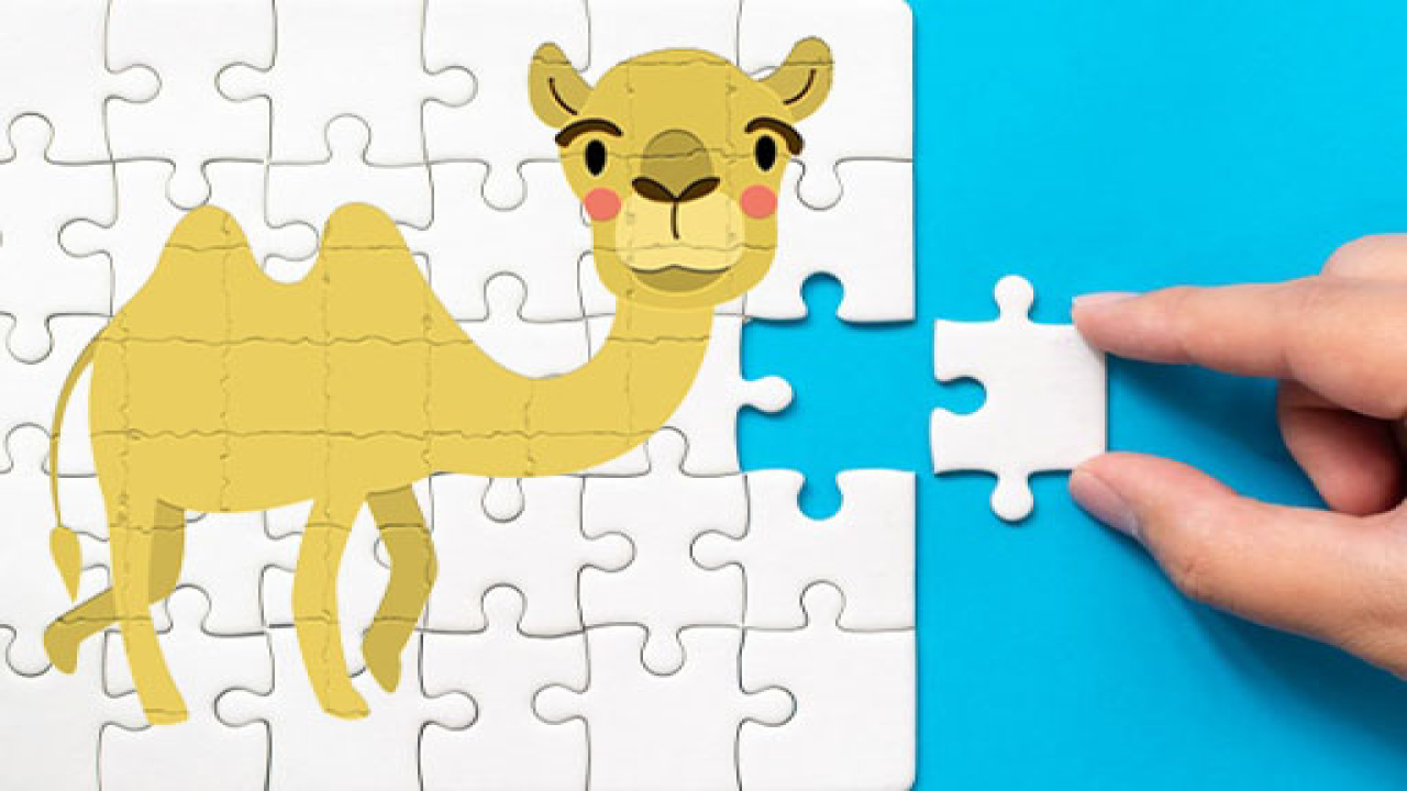 Free Bactrian camel Puzzle Challenge Mobile Free Game Online