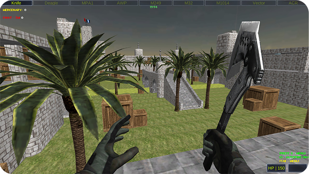 Play Battle SWAT VS Mercenary Online For Free
