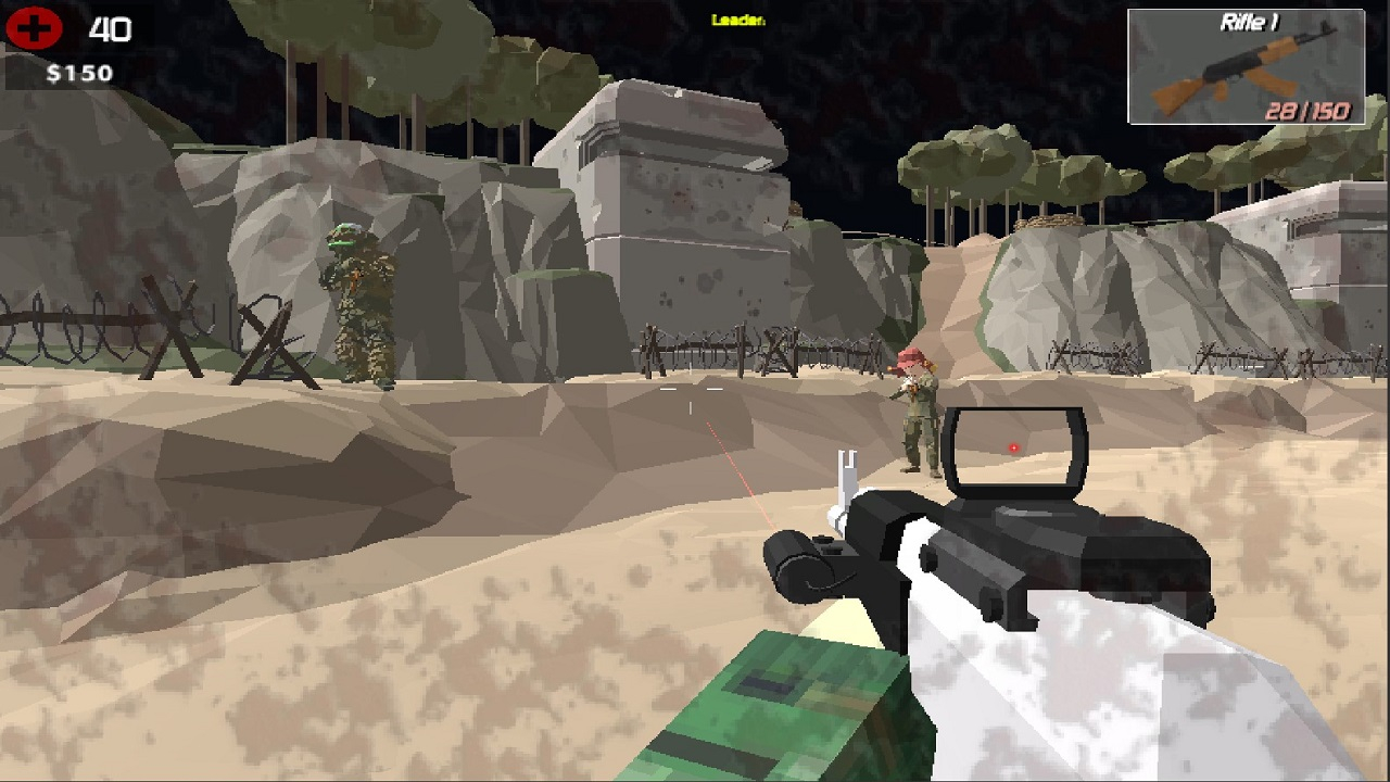 Play Beach Assault GunGame Survival Game Online For Free