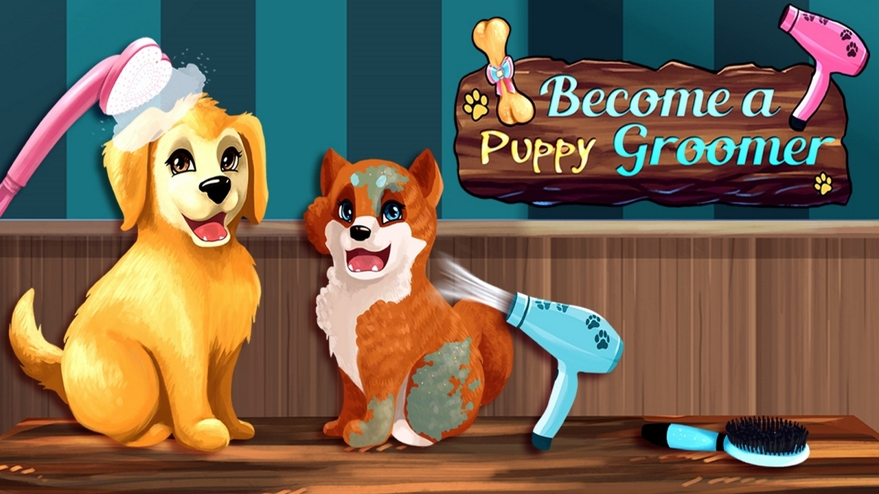 Free Become a Puppy Groomer Game Now Mobile