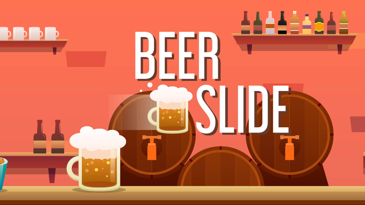 Play Beer Slide Browser Game Free Online