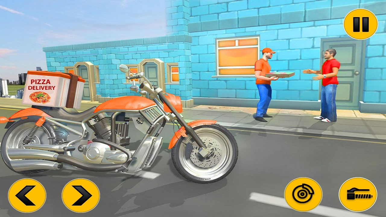 Play Big Pizza Delivery Boy Simulator Game Online Desktop Game