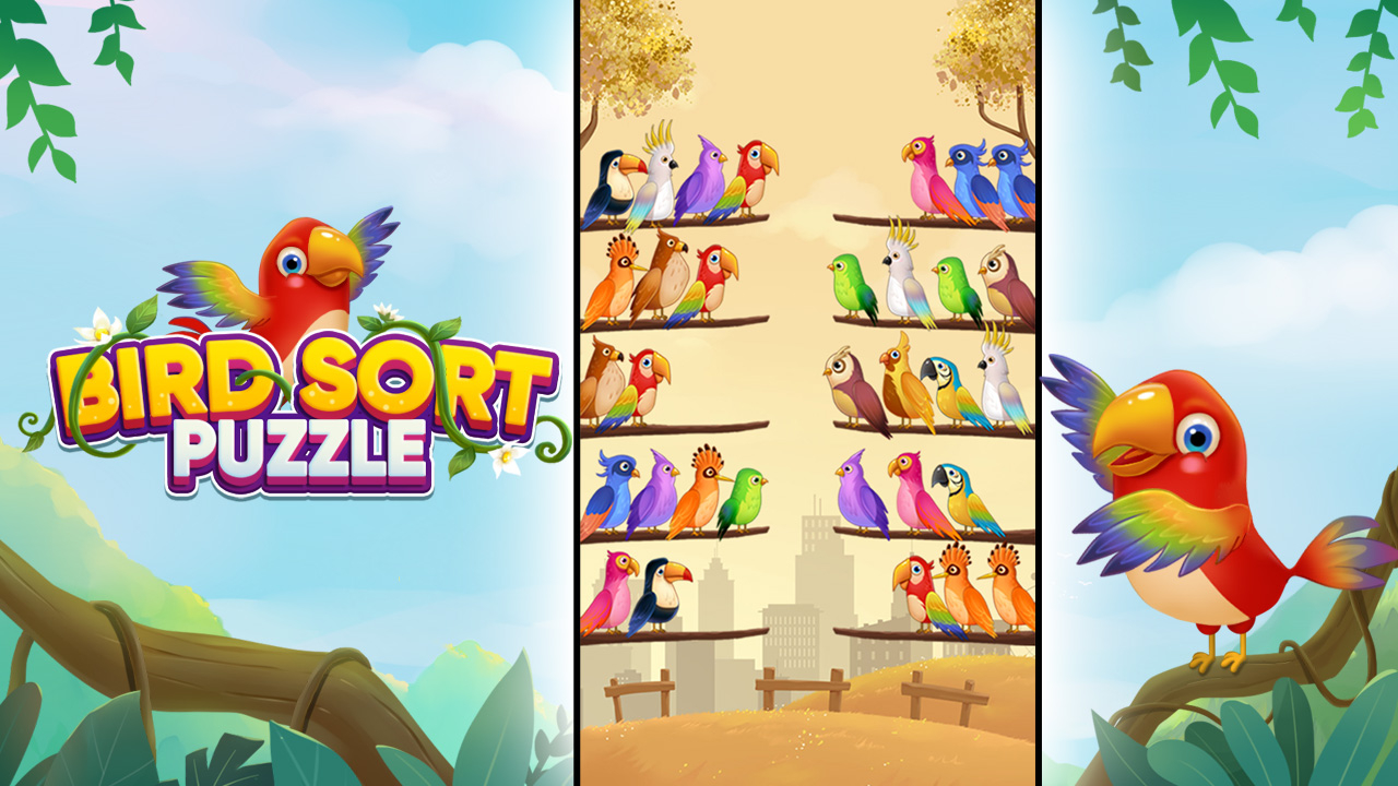 Play Bird Sort Puzzle Game For Free No Download