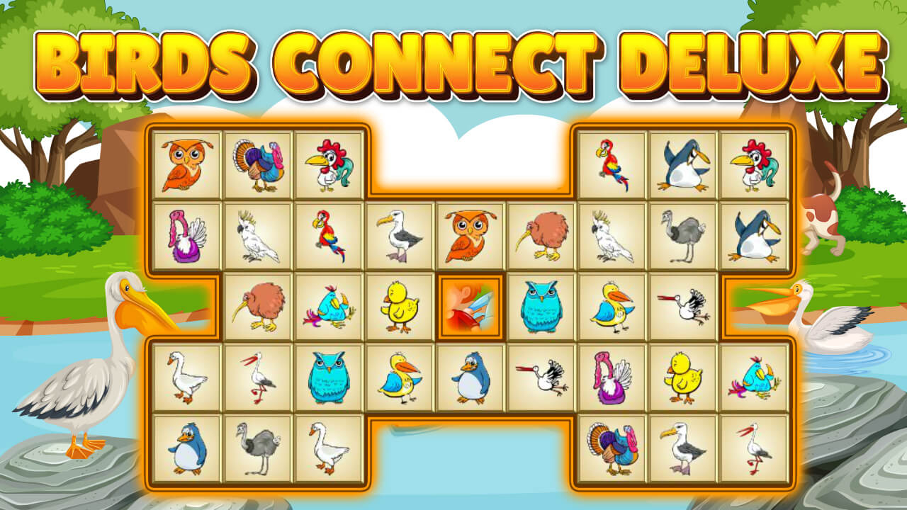 Play Birds Connect Deluxe Online For Free