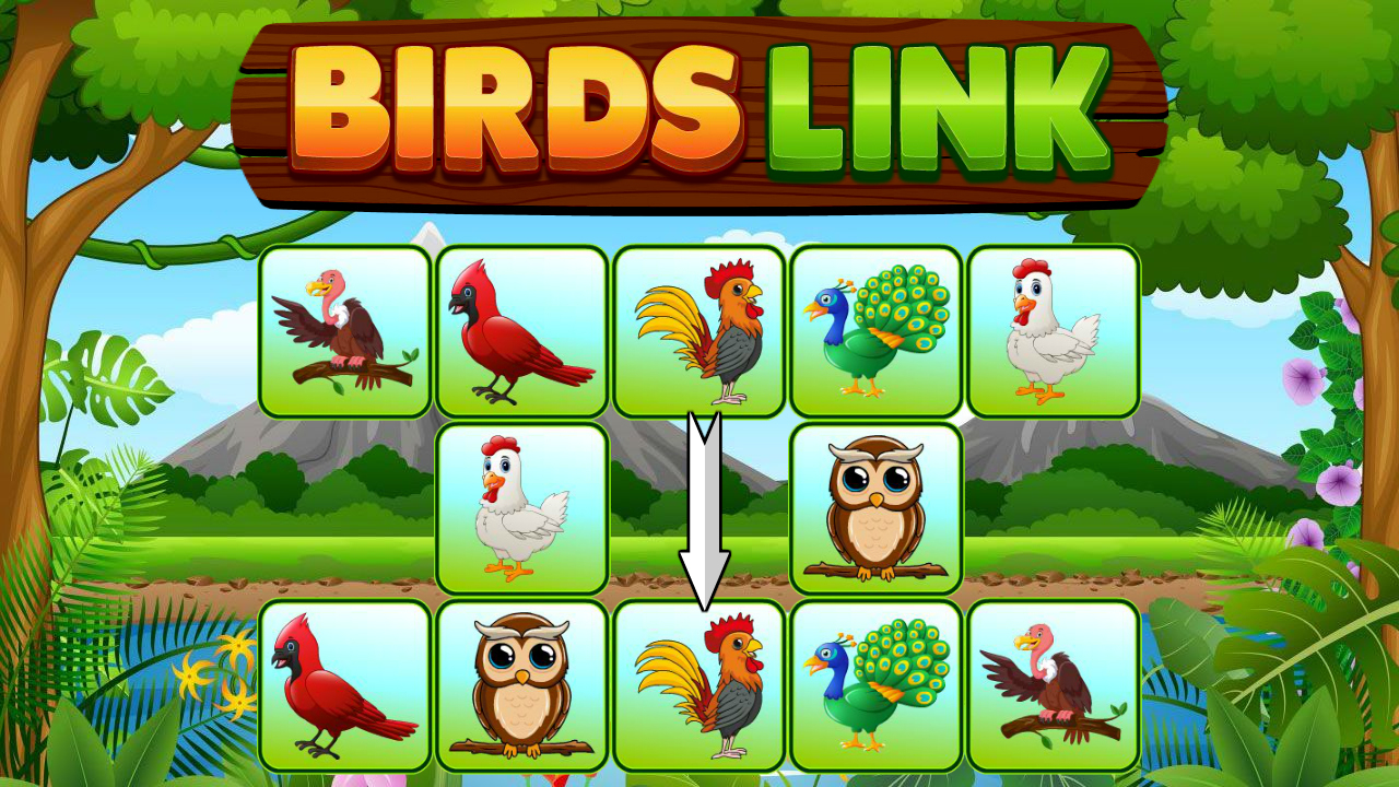 Free Online Birds Link Games Now