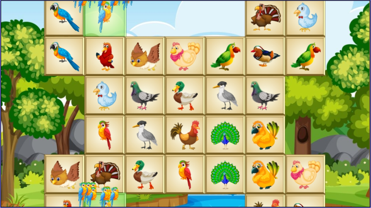 Play Free Birds Mahjong Deluxe Game On Mobile