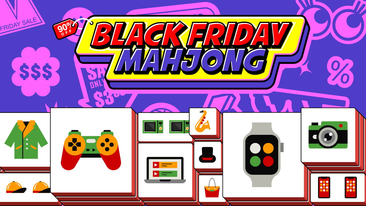 Play Black Friday Mahjong PC Game Online For Free