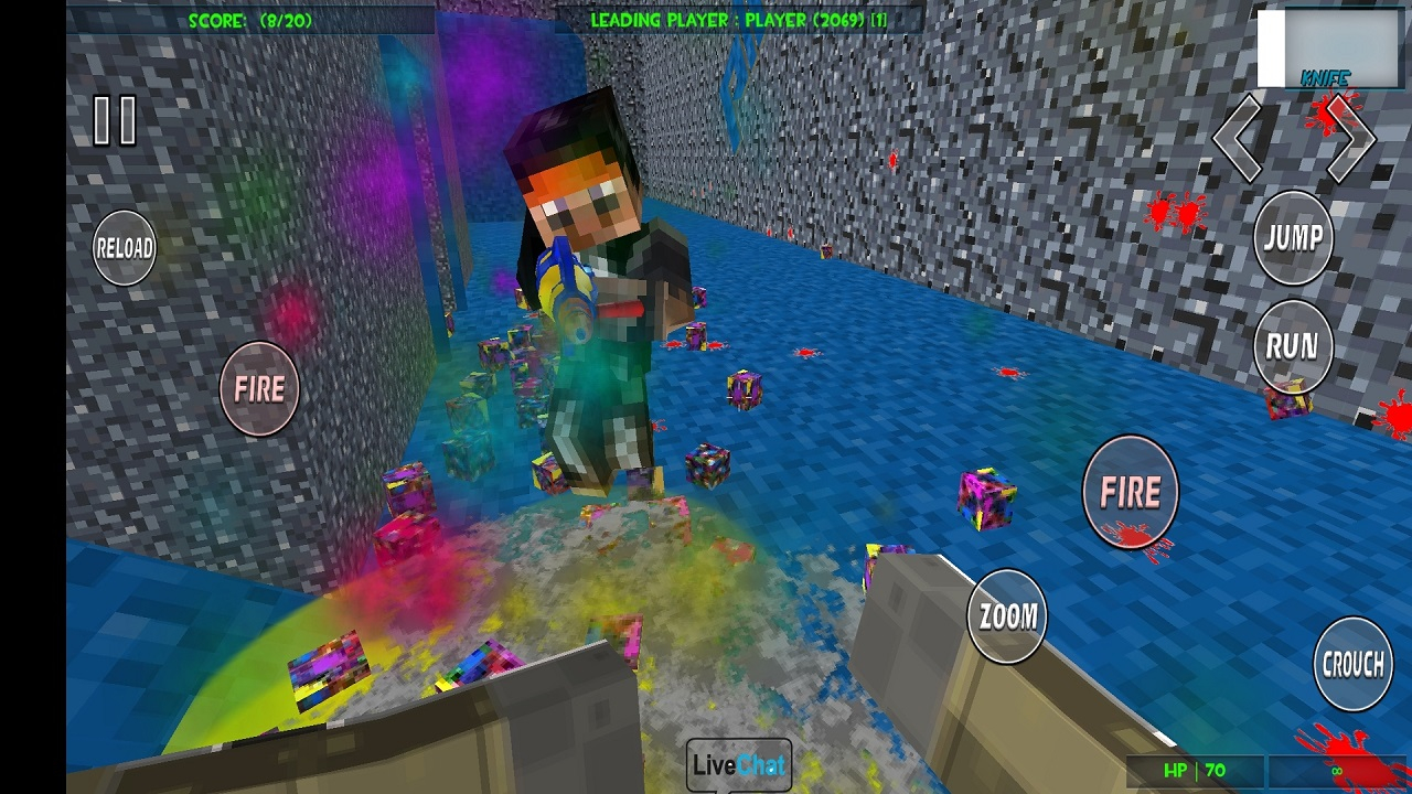 Play Blocky Gun Paintball 3 Online No Download