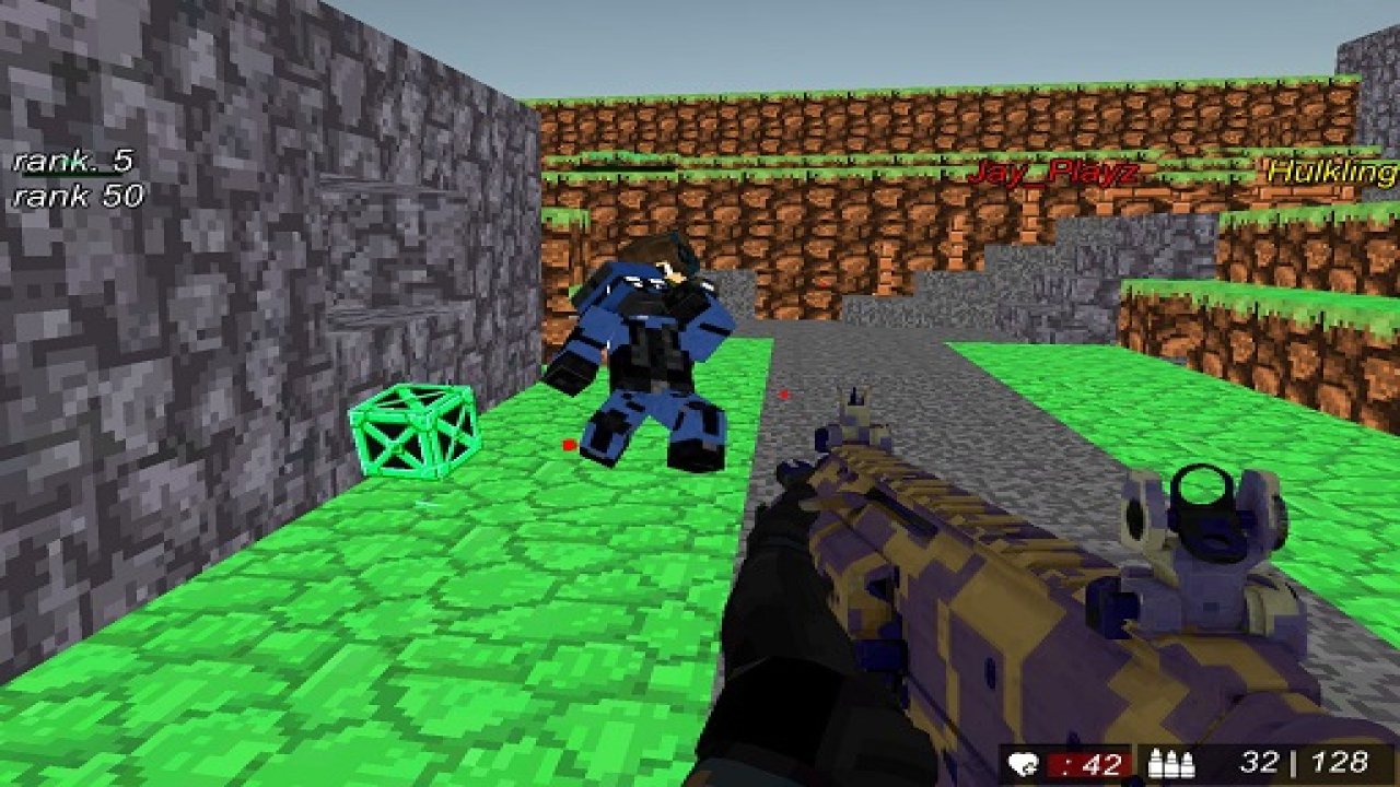 Free Blocky Wars Advanced Combat SWAT Multiplayer Game To Play