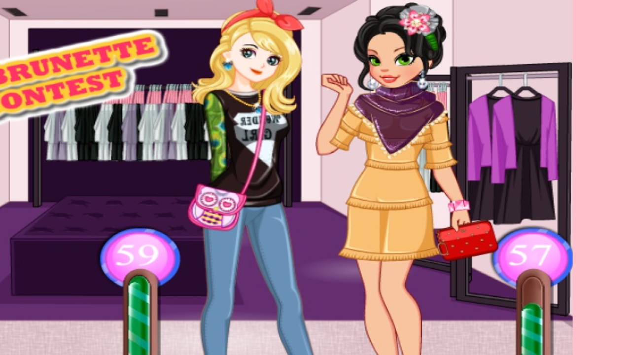 Free Blonde Vs Brunette Beauty Contest Online Desktop Game