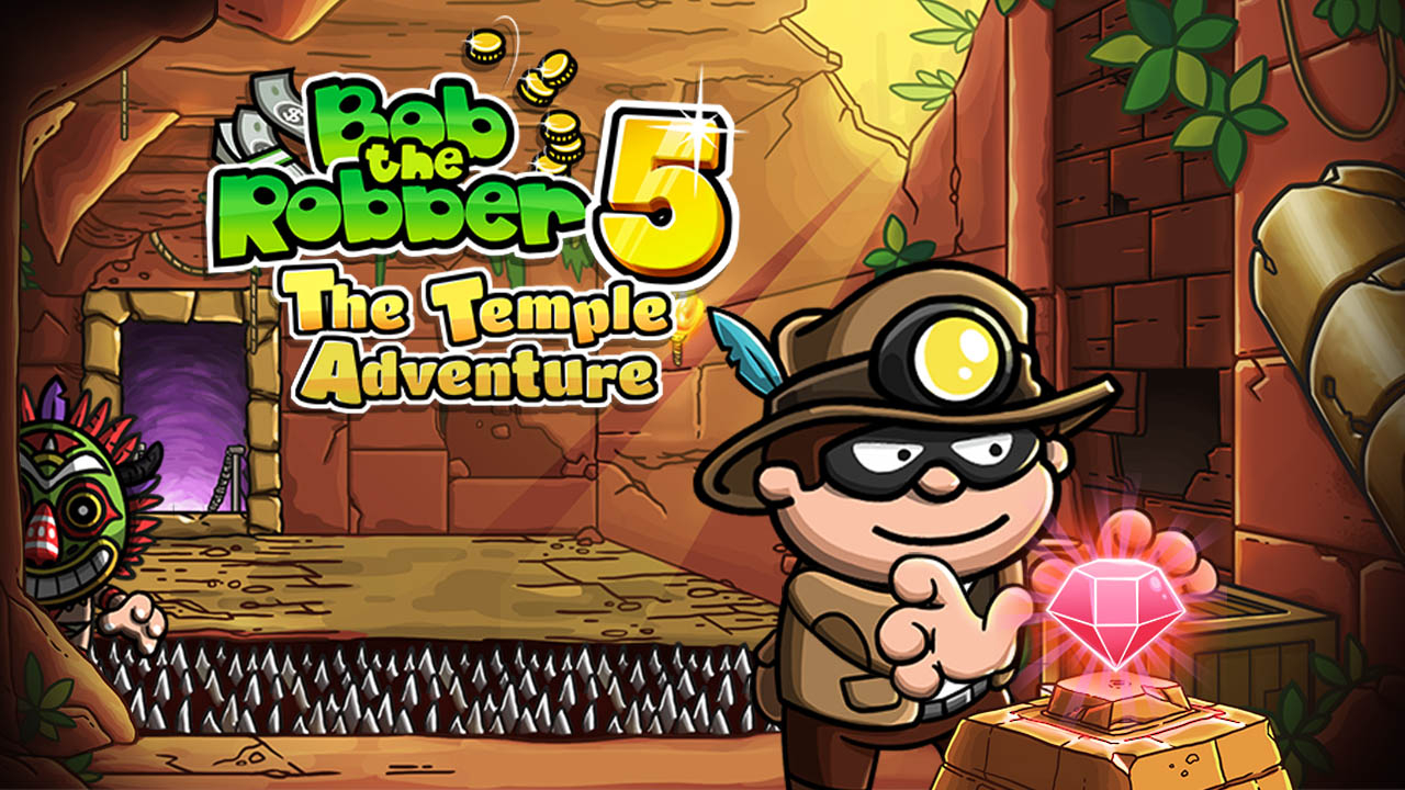Free Bob The Robber 5 Temple Adventure Online Mobile Play