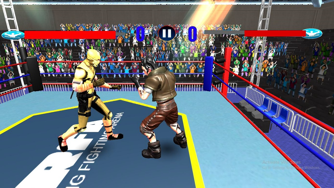 Play Body Builder Ring Fighting Arena : Wrestling Games Free Game Online No Download