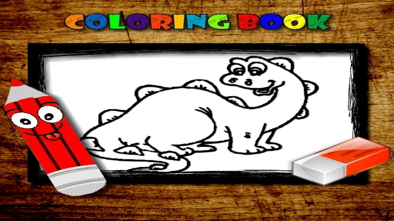 Play BTS Dinosaur Coloring Book Game Mobile Online