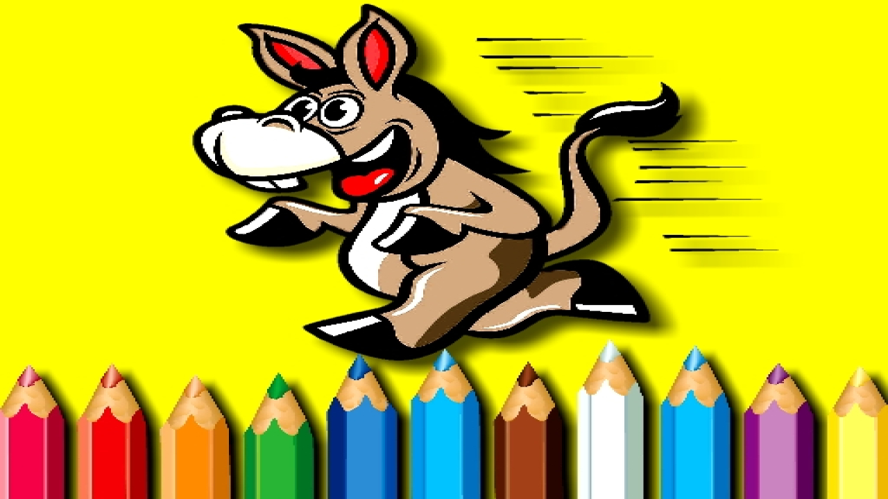 Play BTS Donkey Coloring Book Free Online No Login