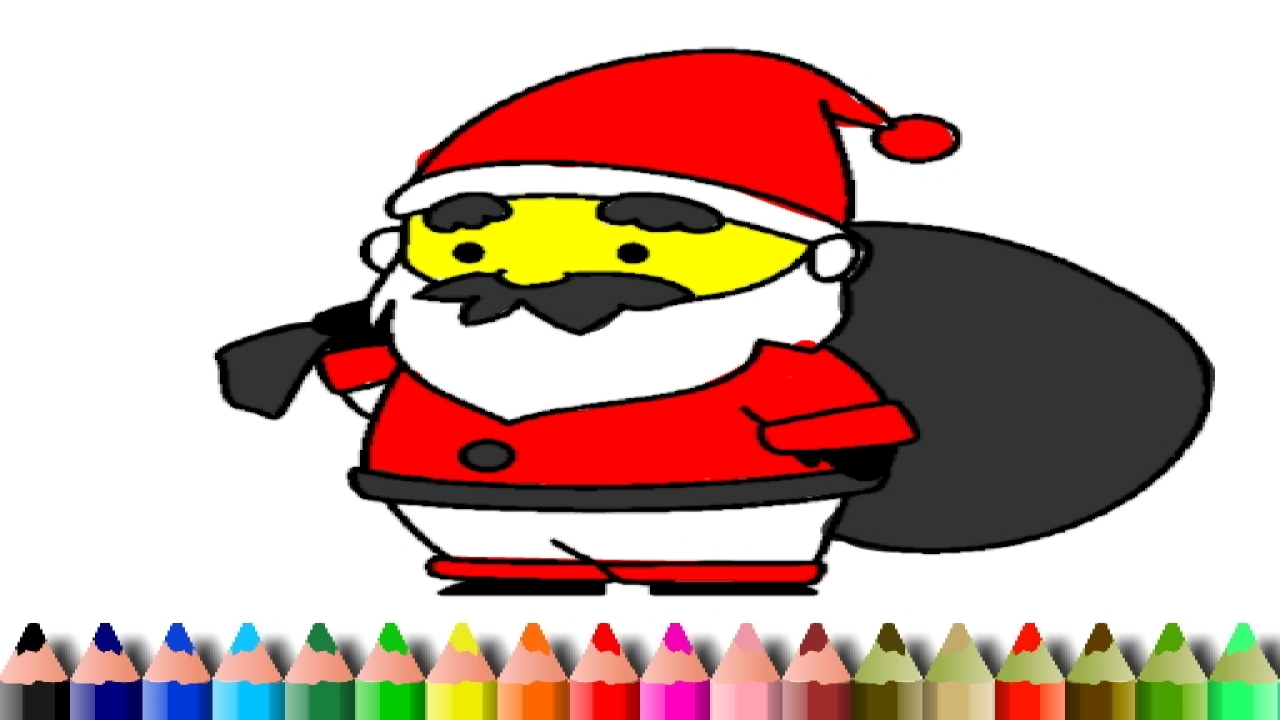 Play BTS Santa Claus Coloring Android Game