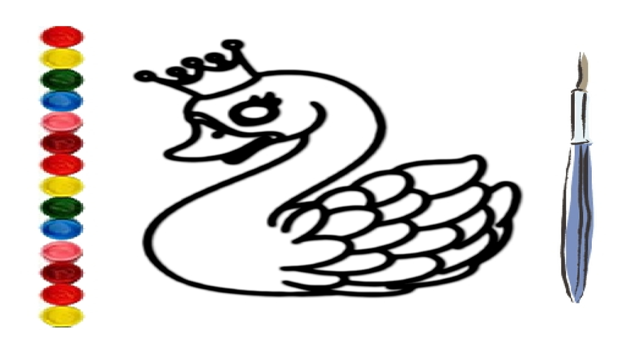 Free Play Games BTS Swan Coloring Book Online