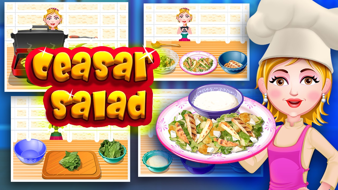 Play Free Caesar Salad Game No Login